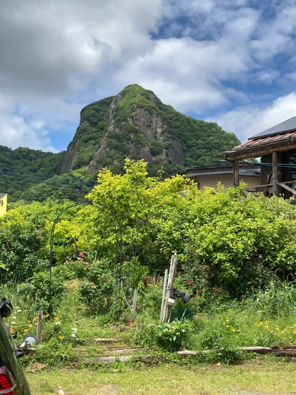 ロッククライミングで有名な城山